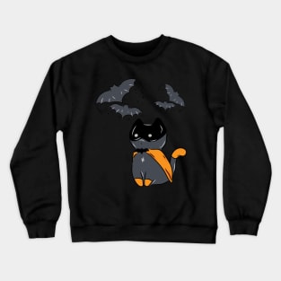 Bat Cat Crewneck Sweatshirt